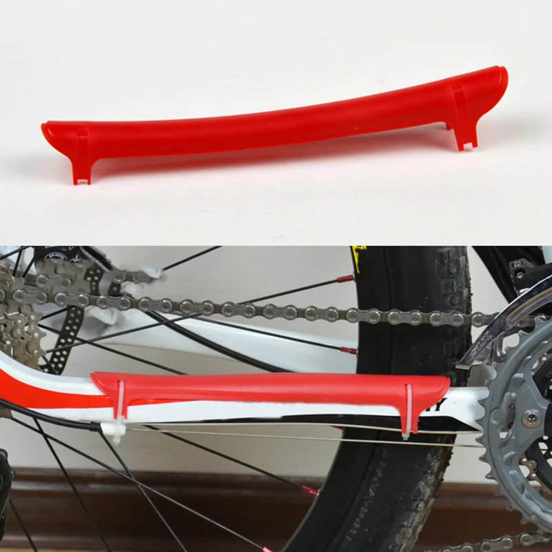 

8pcs Rubber Bike Chain Protective Cover Frame Chain Chainstay Guard Pad for Mountain Bicycle TD326