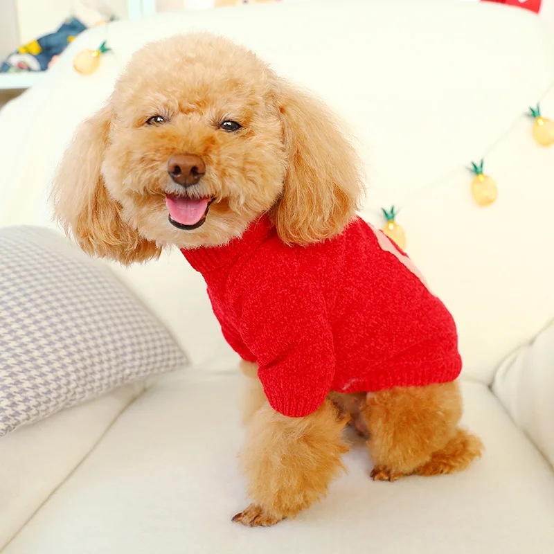 爱心雪尼尔毛衣4