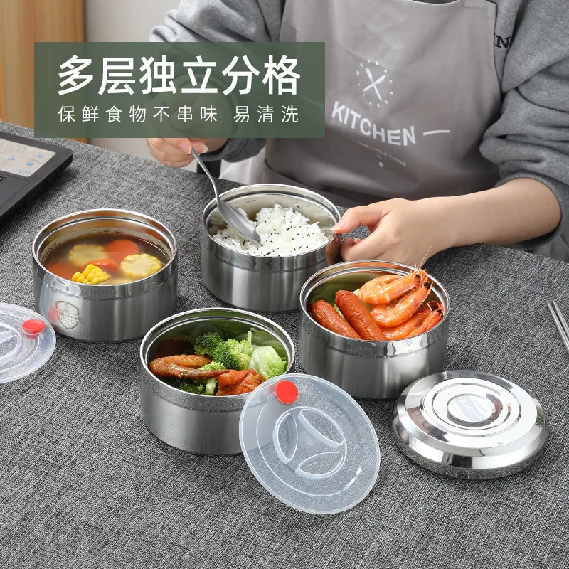 stainless-steel-multi-layer-portable-feeding-large-capacity-insulated-bucket-portable-lunch-box-overflow-proof-lunch.jpg Rozsdamentes Acél Többrétegű Hordozható Etethető Nagy Kapacitású Szigetelt Vödör Hordozható Ebéddoboz Túlfolyó Ebéddoboz - Image 4