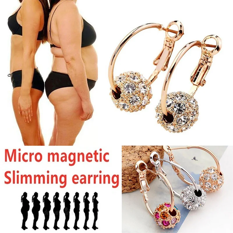 NewGrindStainlessSteelHealthcareWeightLossEarringsHandString