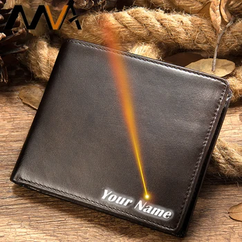 

Leather Purse For Man Wallet Genuine Leather Pocket Wallet For Men High Quality Small Men Wallets Vintage carteira masculin 7608