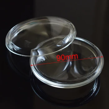 

2pcs/lot Round Diameter 90mm Fog Lights Lamps Anti-fog Glass Tempered Glass For Ford Escort EcoSport Focus Fiesta C-Max Falcon