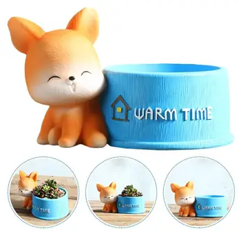 

1 Pc Flowerpot Desktop Flowerpot Green Plants Flowerpot Sturdy High Quality Durable Prime for Home