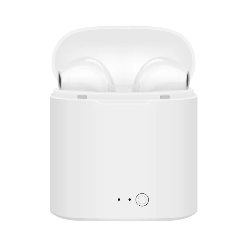 I7s tws цветной рисунок Bluetooth беспроводная гарнитура для наушников с микрофоном игровые беспроводные наушники для Apple с зарядными pods - Цвет: White
