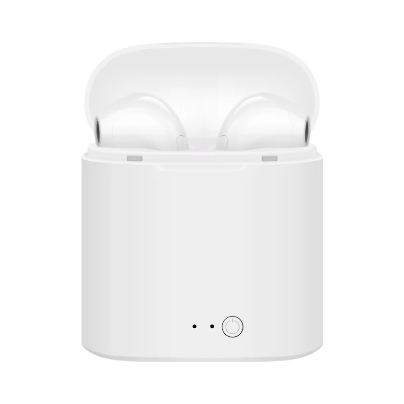 White I7s tws цветной рисунок Bluetooth беспроводная гарнитура для наушников с микрофоном игровые беспроводные наушники для Apple с зарядными pods - Цвет: White