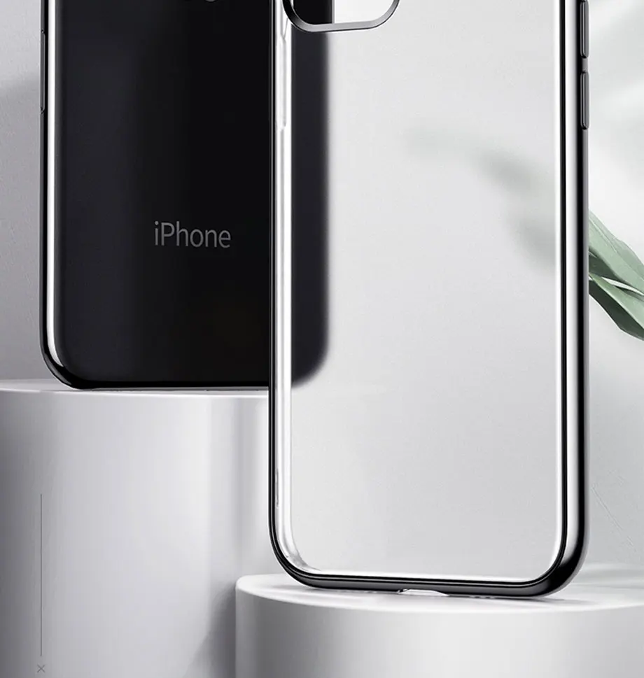 Матовый Прозрачный чехол для телефона iPhone 11 Pro Max чехол s для iPhone 6 6S 7 8 Plus X XS XR мягкий карамельный цвет чехол Fundas
