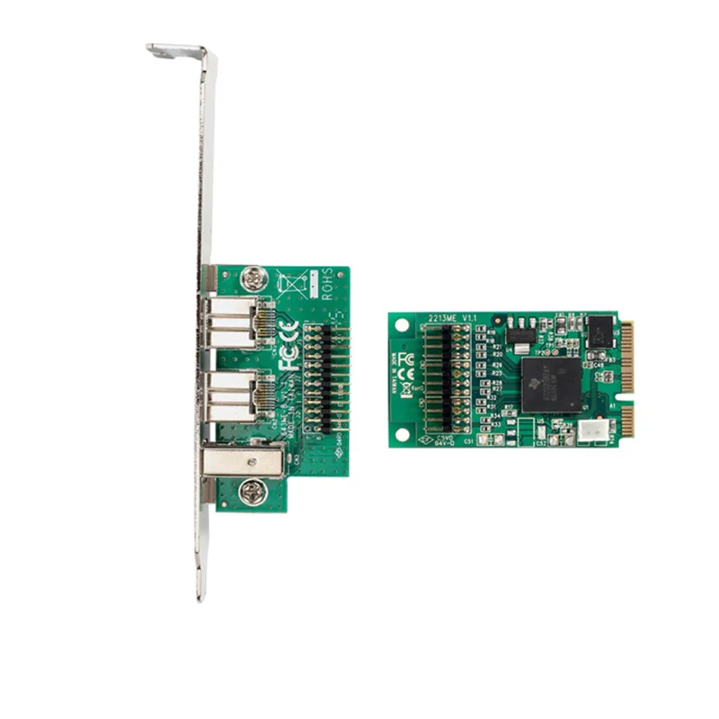 Mini PCI-E к IEEE 1394 контроллер карты 1 порт Firewire 1394A и 2 порта 1394B для цифровой камеры DV жесткий диск съемные диски