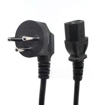 

Israel SI-32 3 pin Plug to IEC C13 Female PDU UPS Power Cables ISRAEL Power Supply Cord For PC Computer Monitor Printer TV 1.5M
