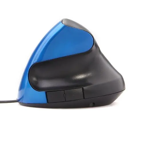 Промо-акция! Горячая Вертикальная USB мышь 1000 dpi эргономичная мышь синий компьютерный светодиодный PC