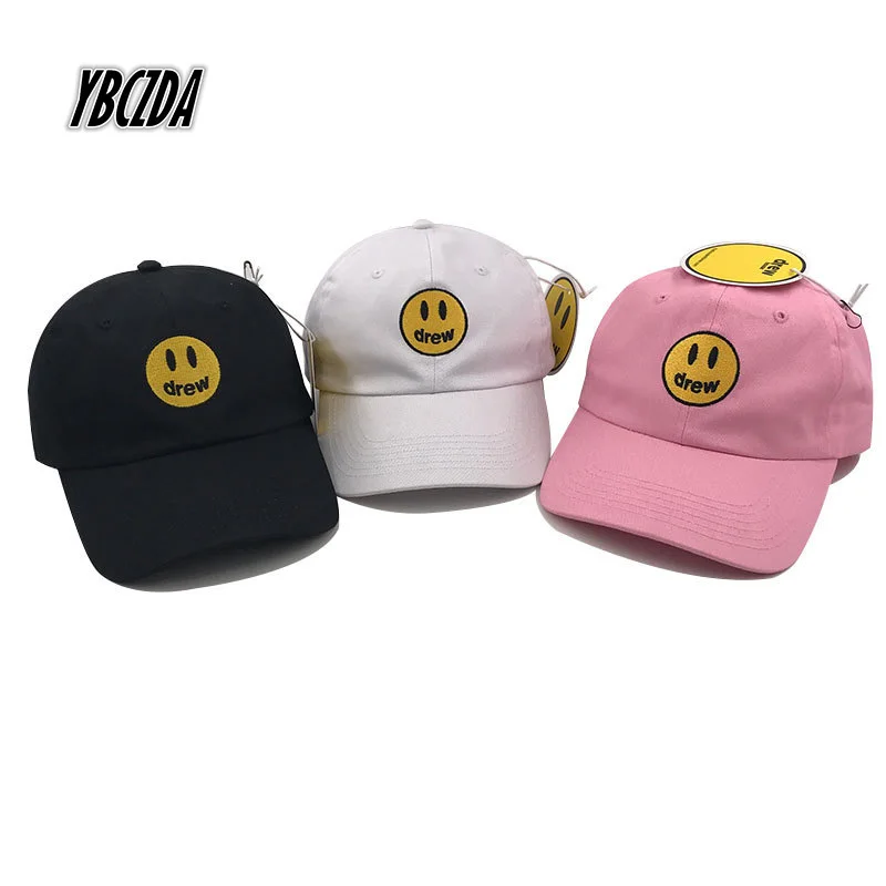 smiley face baseball cap