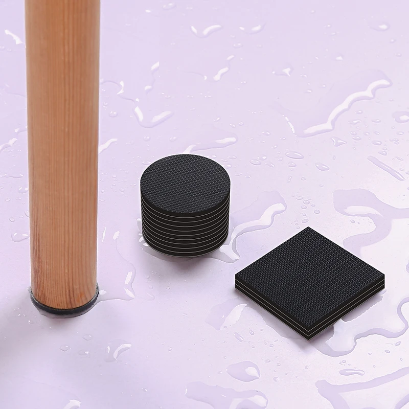 Furniture Pads Floor Protectors Non Slip Anti-vibration Silicone Chair Table Legs Cover Feet Rug Mats Bumper Damper