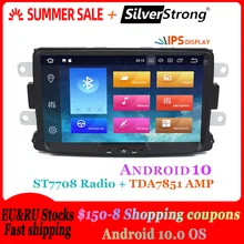SilverStrong coche reproductor Multimedia Android10 Automotivo radio para Dacia Sandero Duster Renault Captur Lada Xray 2 Logan(China)