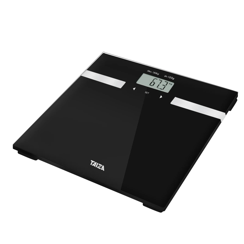 

Smart Touch Weight Measure 400Lb/0.1Kg Digital Scale Track Body Weight Bmi Fat Water Calories Muscle Bone Mass Bathroom