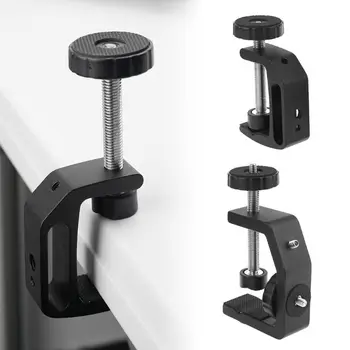 

C-style Camera Screw Clamp with 360 Degree Mini Ballhead 1/4\" for Flash Light