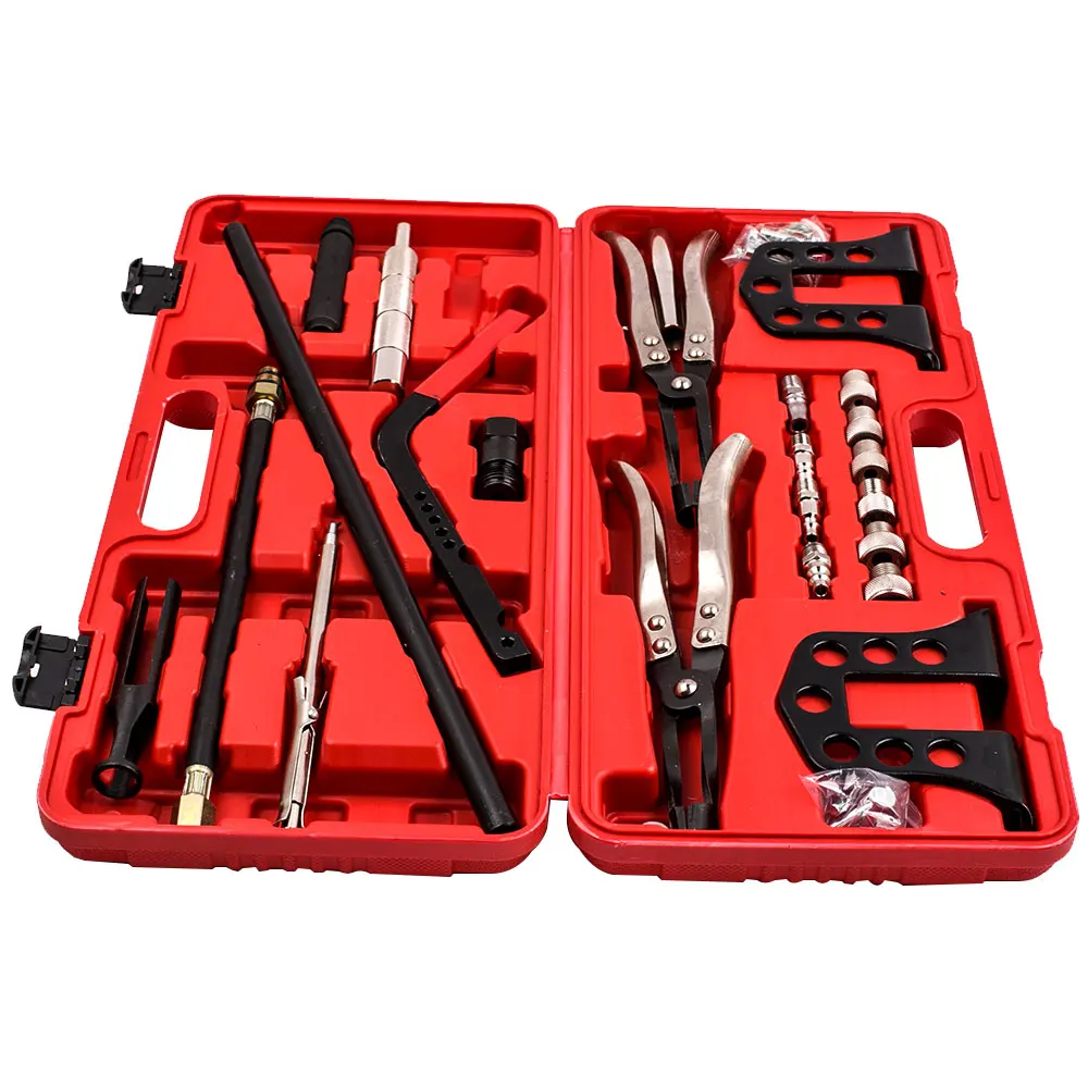 US $63.84 Cylinder Head Service Valve Spring Compressor Removal Installer 8 16 And 24 For Ohv Ohc Engine Repair Set