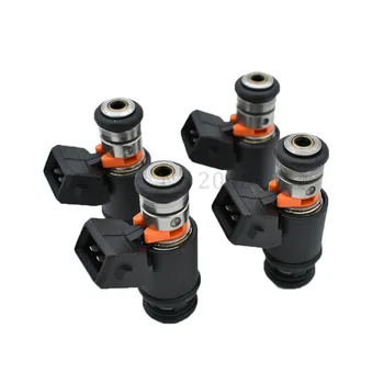 

4PCS Fuel Injector IWP-022 IWP022 021906031D 021 906 031 D 021-906-031 D For VW EuroVan Golf Jetta 2.8 V6