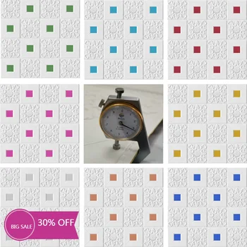 

3D Wall Stickers Imitation Brick Bedroom Decor Waterproof Self-adhesive Wallpaper For Living Kitchen TV Backdrop Decor 70*70cm