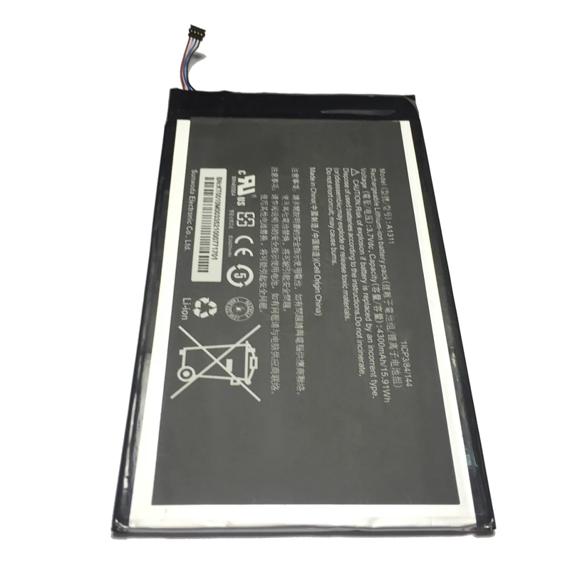 Высококачественная батарея 4300mAh A1311 для acer Iconia Tab A1-830 A1311 A1 830 Аккумулятор планшетных ПК
