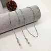 Fashion Woman Sunglasses Chain Cylinder Bead Chain Anti-Falling Glasses Eyeglasses Cord Necklace 3