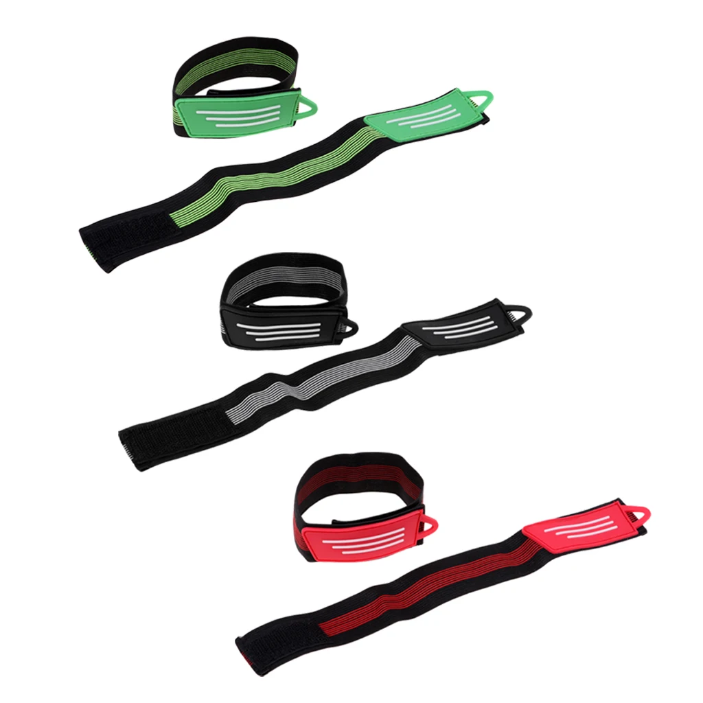 2 Pcs Cycling Bike Reflective Strap High Elastic Pants Band Safety Warning