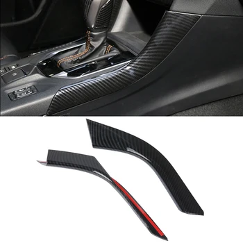 

Fit for Subaru XV/Crosstrek 2018-2020/Impreza 2016-2020 Car Accessories ABS Console Gear Shifter Panel Cover Trim 2pcs