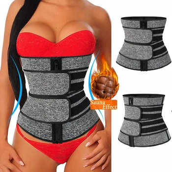 

Neoprene Sweat Shaper Shapewear Women Waist Trainer Body Corset Stomach Slimming Belt Workout Fitness Body Shaper Tummy Trimmer