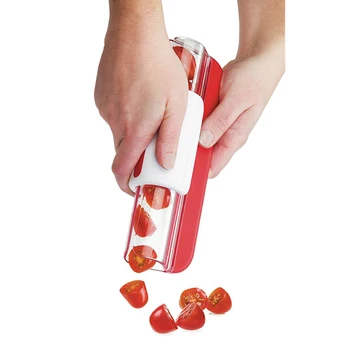 

Tomato Cutter Fruit Vegetables Cutter Slicer Tomato Grape Zip Slicers Knife Cutting Kitchen Tools Fruit Cake Decoration