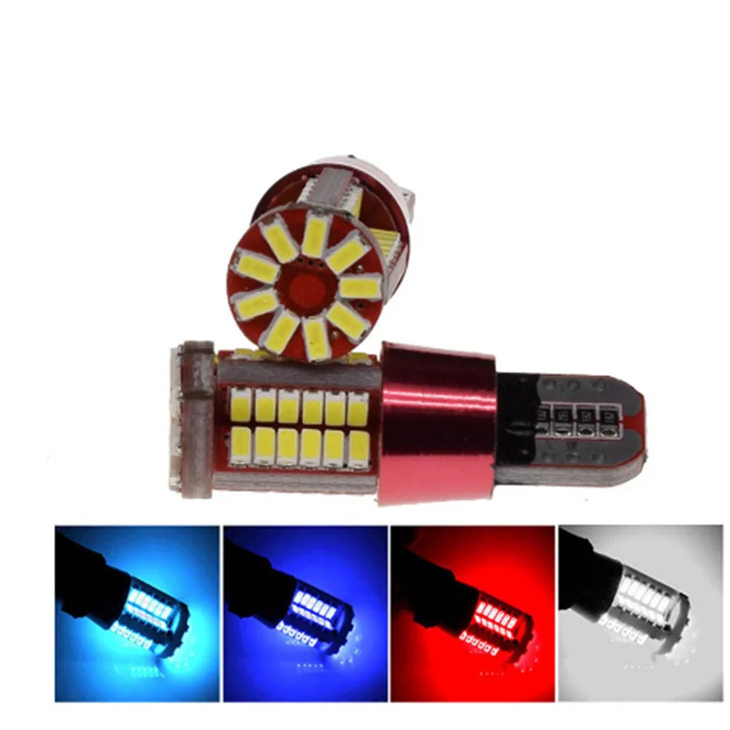 10 шт. светодиодсветодиодный лампы T10 CANBUS W5W 194 168 3014 SMD 57 | Автомобили и мотоциклы