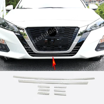 

For Nissan Teana Altima 2019-2020 stainless steel Front Center Bumper Grille Grill Cover Trim Car Accessories