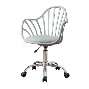 

Nordic Computer Chair Household Fashion Rotary Chair Simple Black And White Simple Creative Mobile Office Rotary Chair