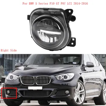 

MagicKit For BMW 5 Series F10 F11 LCI 535d 528i xDrive 550i GT F07 2014-2016 LED Fog Lamps Fog Lights 63177311294 With LED Bulbs