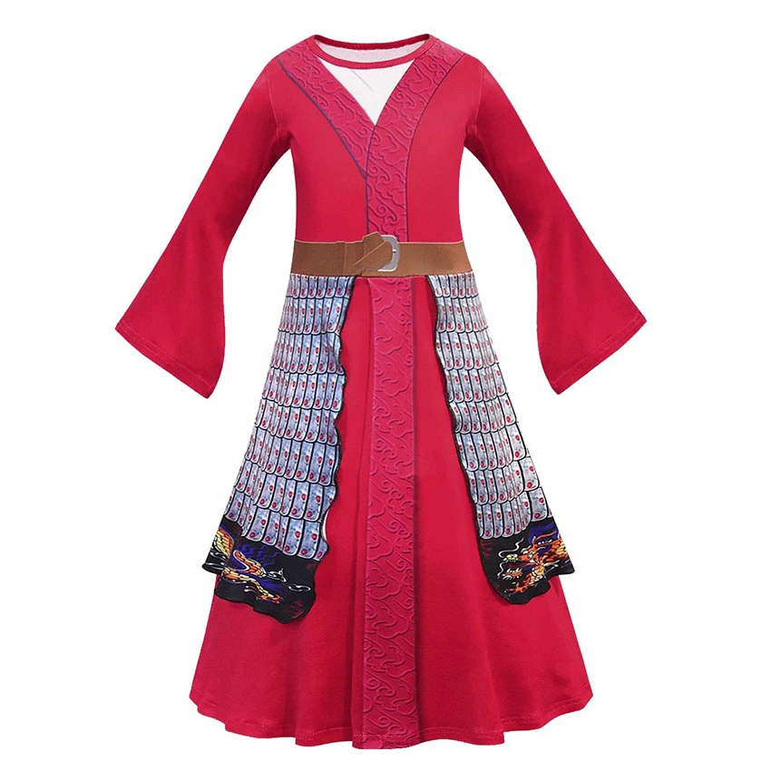 mulan costume girl