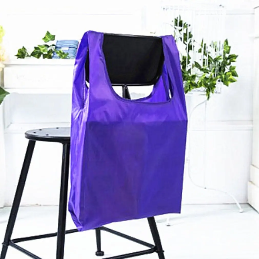 Одноцветная Складная Сумка-Оксфорд для покупок Экологичная многоразовая переносная вместительная сумка для женщин
