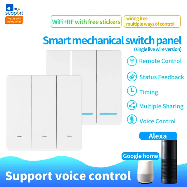 single white light on google home