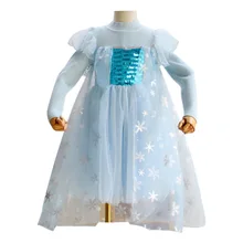 Осенне-зимние платья принцессы для девочек, детская одежда, одежда для девочек, vetidos, рождественские платья