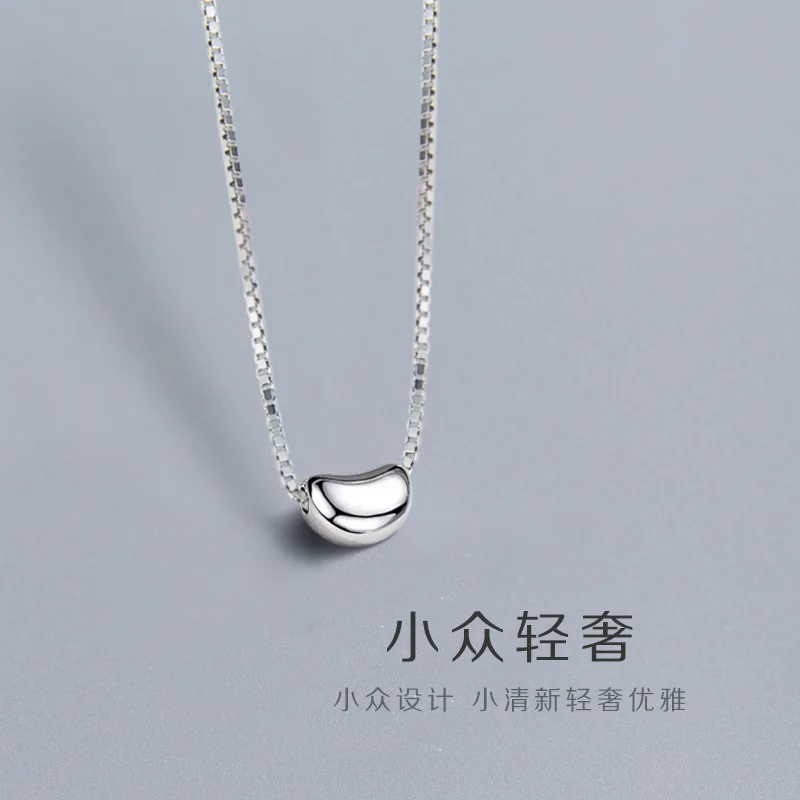 S925 Silver Necklace women's clavicle 
