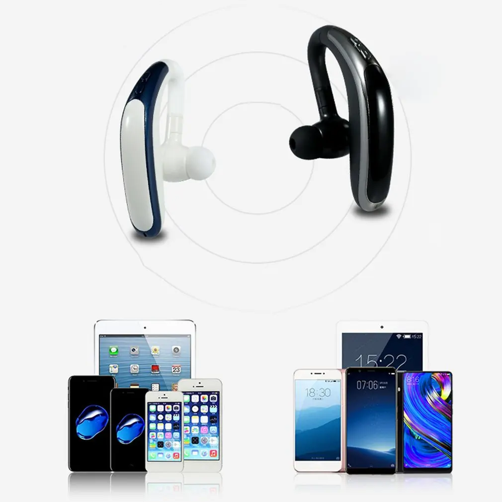 H500 Bluetooth V5.0 привод наушники беспроводной Крюк дизайн удобный мобильный телефон альтернативный наушник для левого/правого уха гарнитура