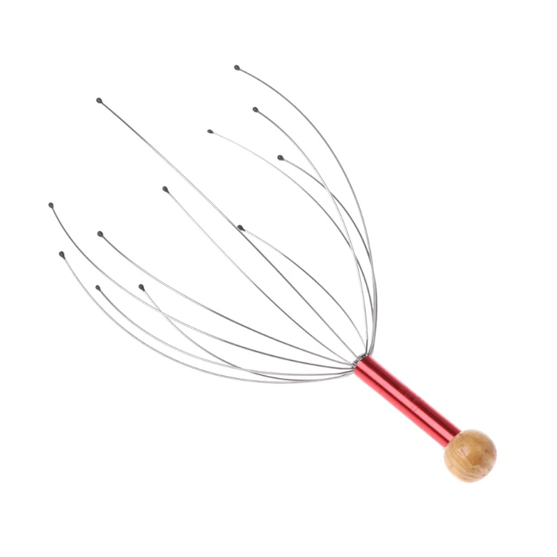 Lots Of Head Neck Scalp Massager Massage Equipment Stress Relax With Wood Handle Massage Tools Lots Of Head Neck Scalp Massager Massage Equipment Stress Relax With Wood Handle Massage Tools