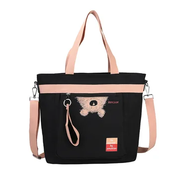 

Canvas bag female shoulder bag fashion personality messenger bag spot wholesale 2020 new shoulder student bag hand bags