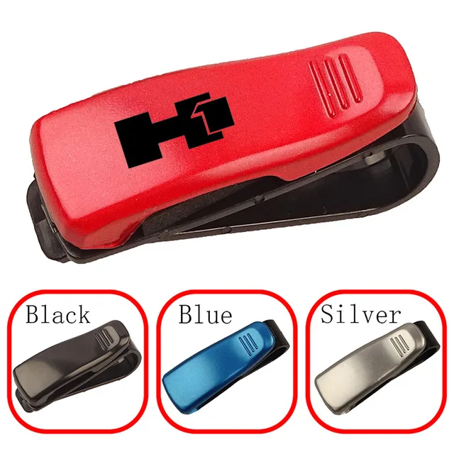 Car Auto Sun Visor Glasses Box Sunglasses Clip For Hummer H1 H2 GMT 840 H2H H2 SUT H3 H3T HEV car Accessorie car sticker For H1