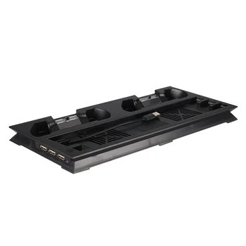 

Vertical Stand with Cooling Fan for PS4 Pro ,Gamepad Charger Charging Dock Station with 3 Port USB Hub