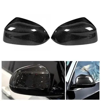 

Carbon Fiber Rearview Mirror Cover Fit for F15 X5 & F16 X6 X4 F26 X3 E83 X5M & X6M 2014 2015 2016 2017 2018