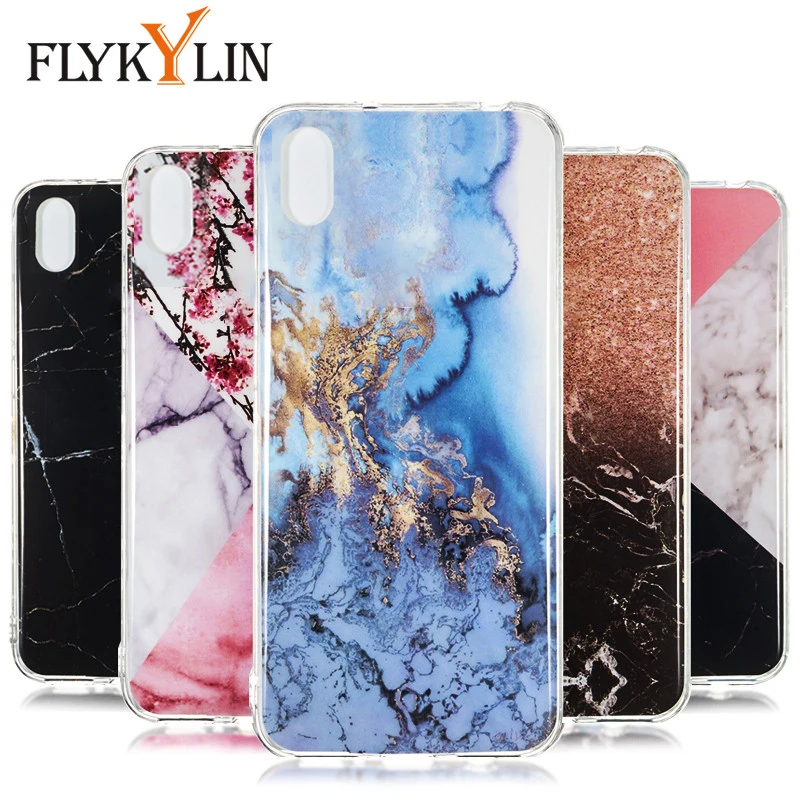 FLYKYLIN мраморный чехол для Huawei Y7 Y9 Y5 2019 задняя крышка Y3 Y6 Prime 2018 телефона