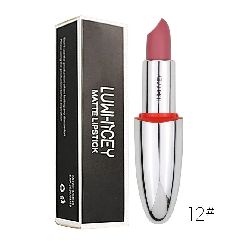 Velvet Matte Lipstick Soft Moisturizing Lip Stick Long Lasting Makeup WaterProof Lipstick Charming Lips Make Up makeup