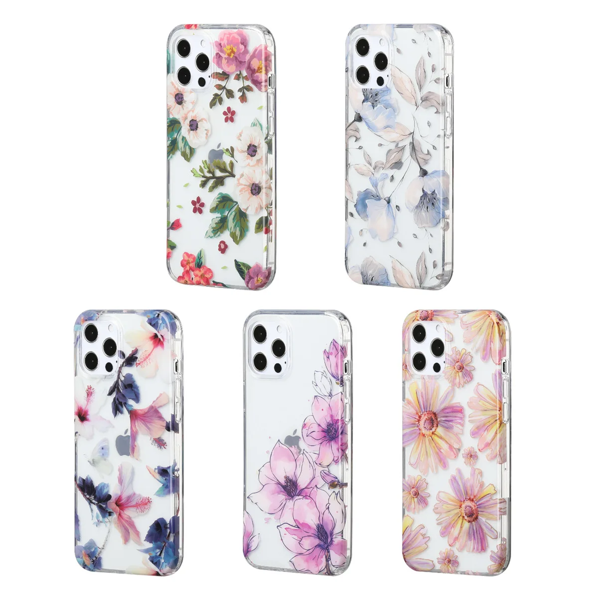 Прозрачный чехол с золотыми бронзовыми розами для iPhone 12 Pro SE 2020 X XR XS Max мягкий 11 7 8