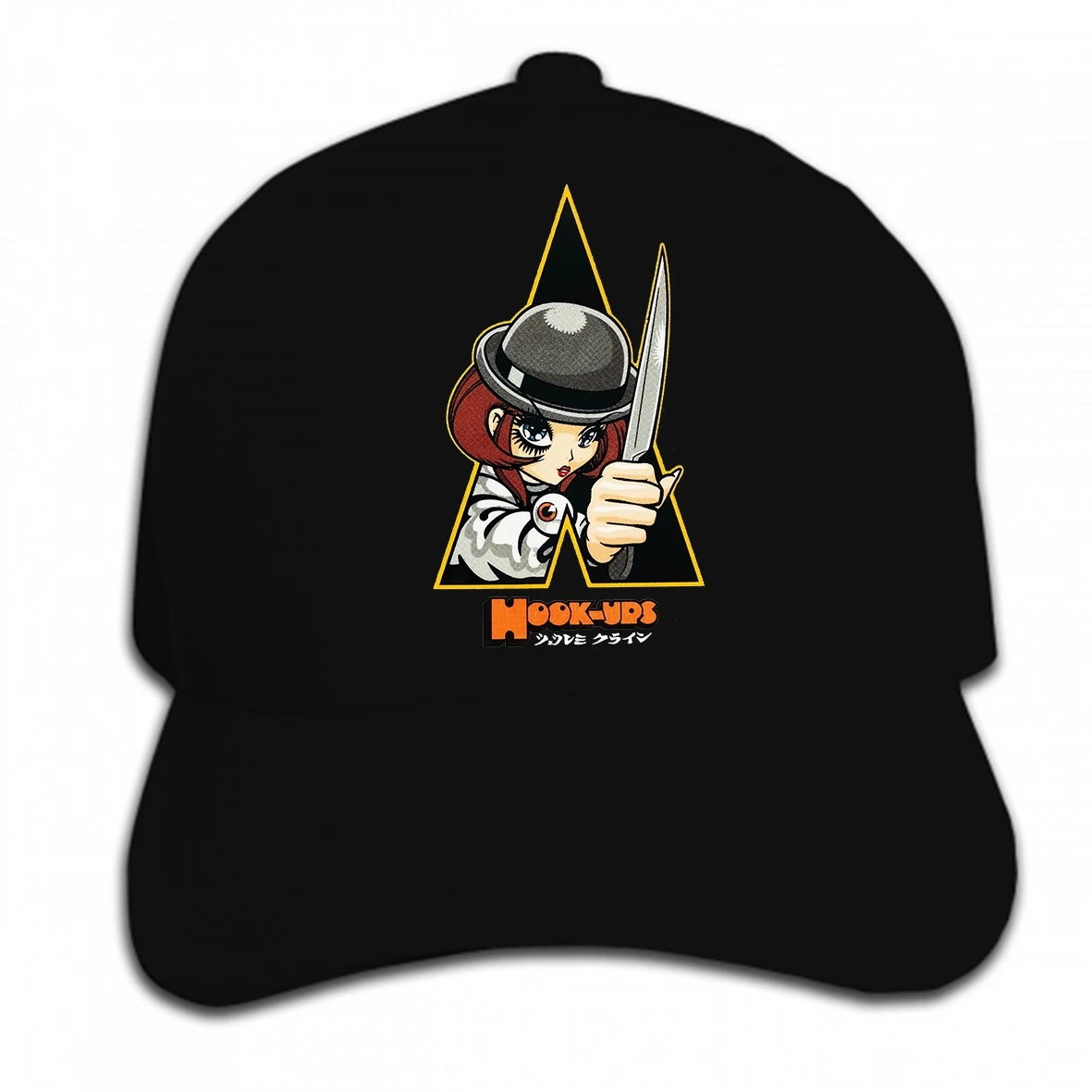Принт бейсбольная кепка под заказ VTG 90s hook UPS Assassin девушки скейтборд аниме наклейка Перепечатка солнцезащитный козырек Кепка
