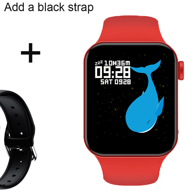 IWO Series 7 Smartwatch Smart Watch Body Temperature 44 MM Waterproof Smart Watches Men Women Gift For Android IOS +Box