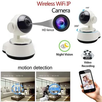 

SULEIYI V380 DBaby Monitor 1080P Mini Wifi IP Camera Nightvision Two Way Audio Motion Detection Remote Access Pan/Tilt Camera