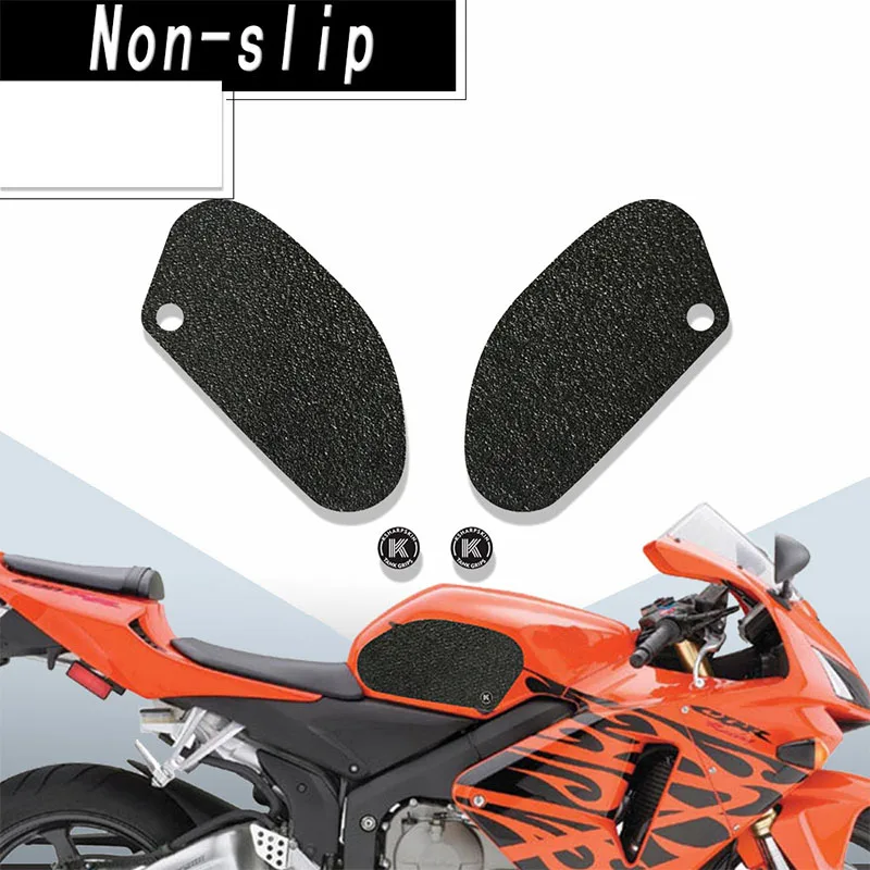 

Motorcycle Non-slip Sticker Grips Protector Sticker Decal Gas Knee Grip Tank Traction Pad decals For HONDA CBR600RR 03-06