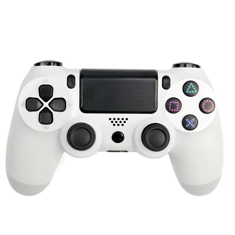 Беспроводной контроллер для PS4 консоли Bluetooth DualShock 4 геймпады подходят для playstation 4 джойстик для Mando PS4 - Цвет: White